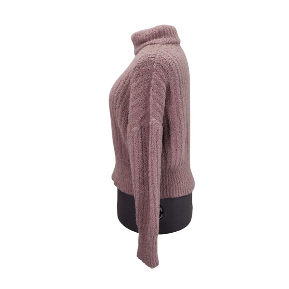 REI Co-op Farlands Crop‎ Sweater Women’s Size Large Mock Neck Drop Shoulder - Picture 2 of 9